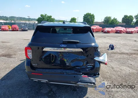 2021 Ford Explorer Xlt из США, поврежденный, VIN 1FMSK8DH8MGA66421